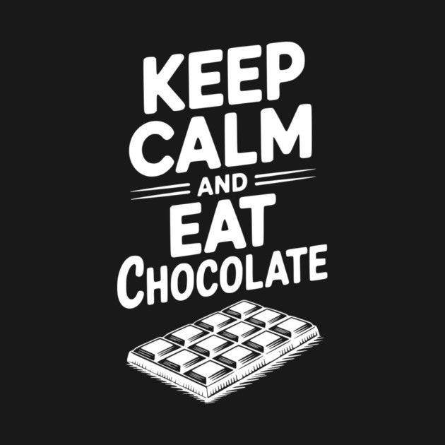 Keep Calm and Eat Chocolate by Frank Ring