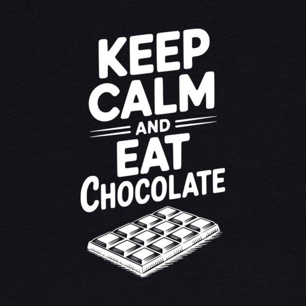 Keep Calm and Eat Chocolate by Frank Ring