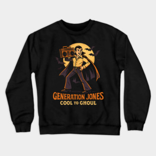 generation jones cool halloween Crewneck Sweatshirt