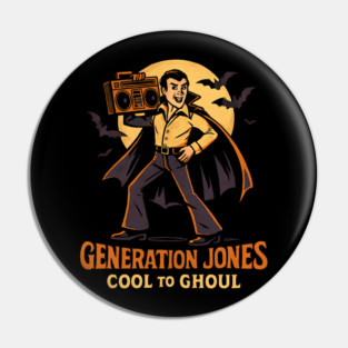 generation jones cool halloween Pin