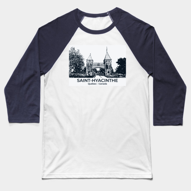 Saint-Hyacinthe - Québec Baseball T-Shirt by Lakeric