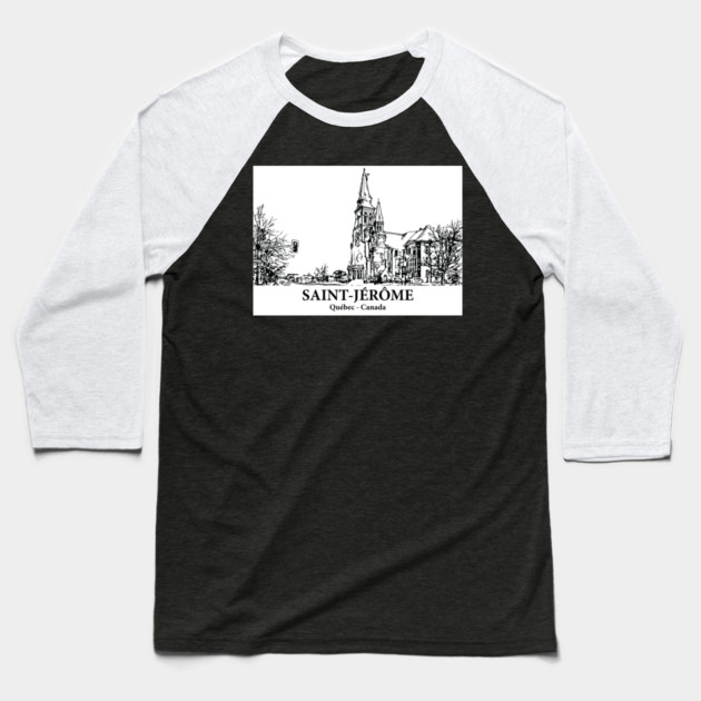 Saint-Jérôme - Québec Baseball T-Shirt by Lakeric