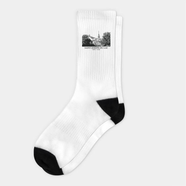 Saint-Joseph-du-Lac - Québec Socks by Lakeric