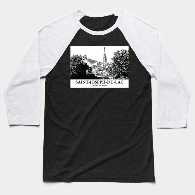 Saint-Joseph-du-Lac - Québec Baseball T-Shirt by Lakeric