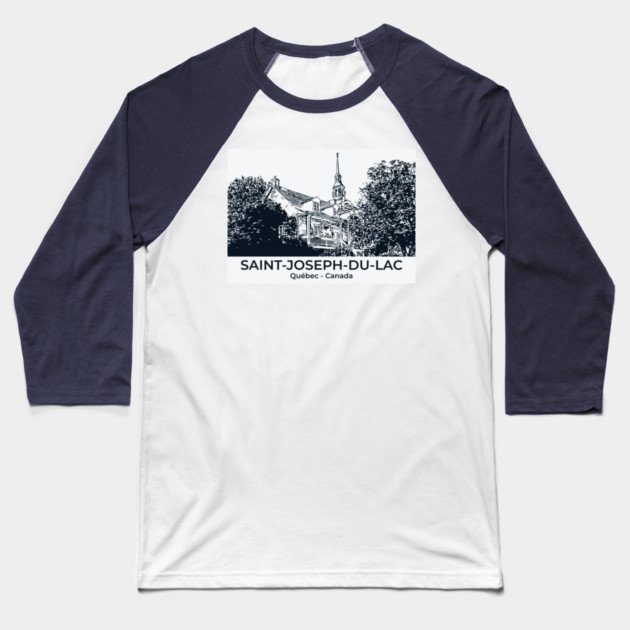 Saint-Joseph-du-Lac - Québec Baseball T-Shirt by Lakeric