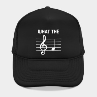 What The F Fuck - Musical Note Hat