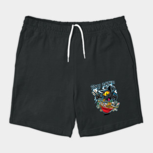 Spicy Ramen Cat Shorts