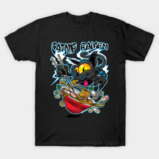 Catnip Ramen Cat T-Shirt