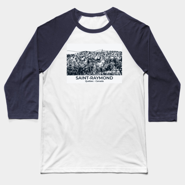 Saint-Raymond - Québec Baseball T-Shirt by Lakeric