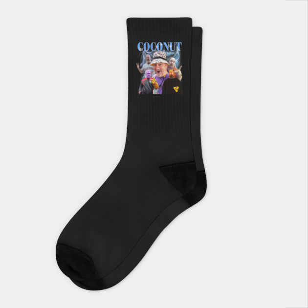 Coconut Bootleg Socks by trekgeeks
