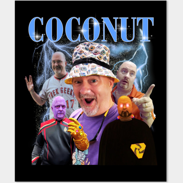 Coconut Bootleg Wall Art by trekgeeks