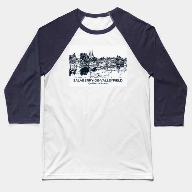 Salaberry-de-Valleyfield - Québec Baseball T-Shirt by Lakeric