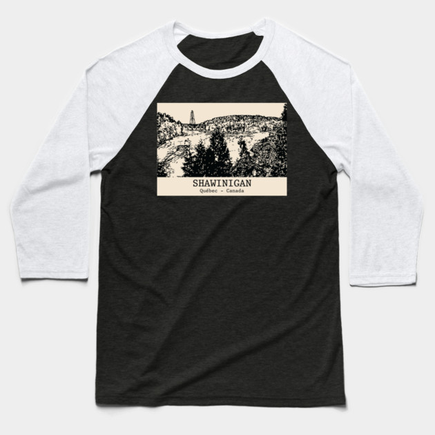 Shawinigan - Québec Baseball T-Shirt by Lakeric