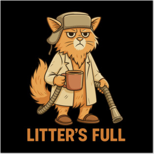 christmas-cat Posters and Art