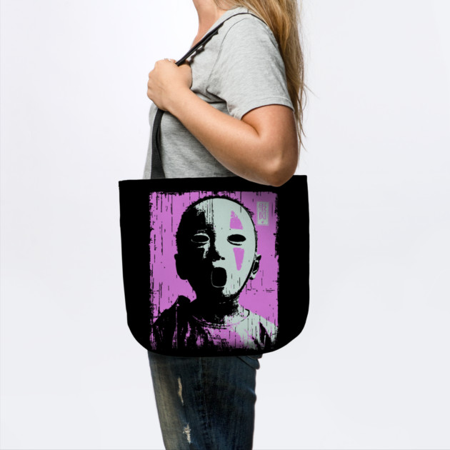 Masked Child With Purple Highlights by TuncGK