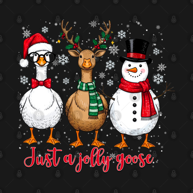 Just A Jolly Goose Christmas - Retro Merry Christmas by Hicham's Store 8