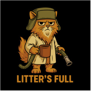 christmas-cat Posters and Art