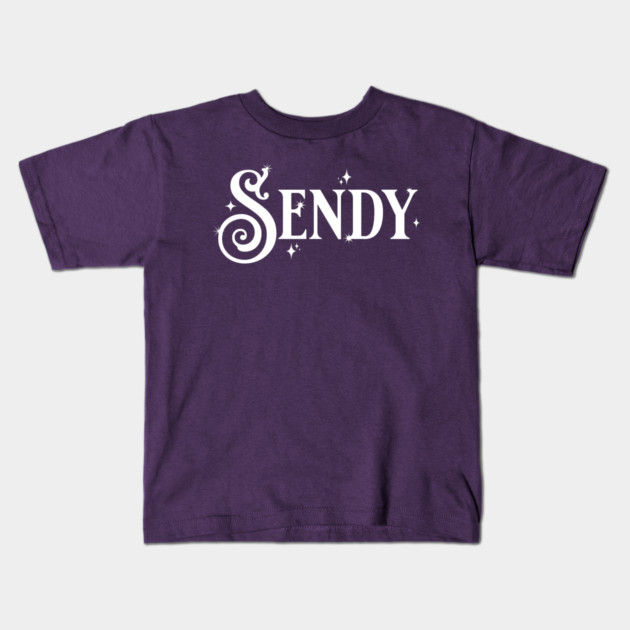 Sendy: unique, beautiful, dreamy girl who loves to be girly OR extreme going for it-ness Kids T-Shirt by Luxinda