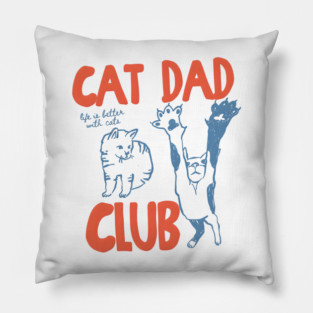Cat-Dad-Club Pillow