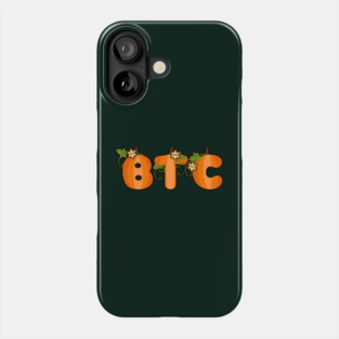 BTC pumpkins Phone Case