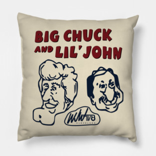 Big Chuck and Lil’ John - Cleveland Horror Host Series Pillow