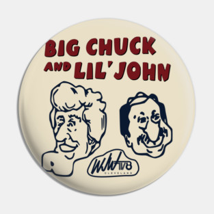Big Chuck and Lil’ John - Cleveland Horror Host Series Pin
