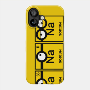 BaNaNa! Funny Minion Periodic Table Chemist Gift Phone Case