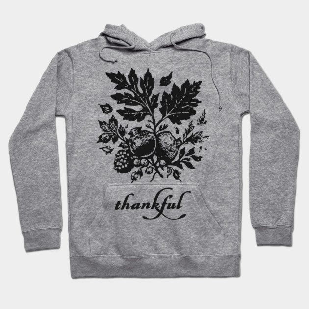 Thankful Harvest Leaves Hoodie by TuncGK