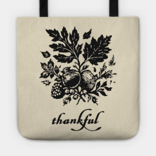 Thankful Harvest Leaves Tote