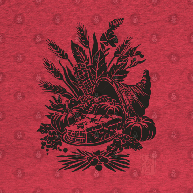Cornucopia Harvest Illustration by TuncGK