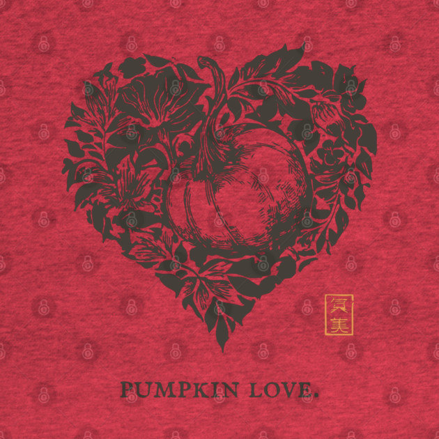 Pumpkin Love Heart Design by TuncGK