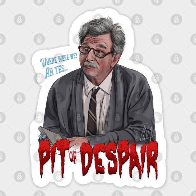Princess Bride: The Pit of Despair Sticker by 51Deesigns