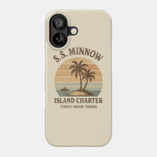 S.S. Minnow Island Charter Vintage Retro Phone Case