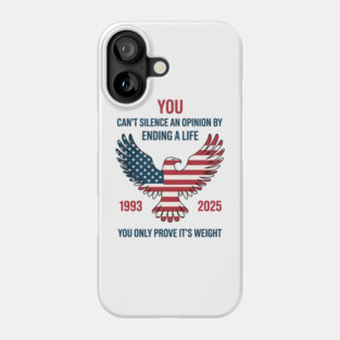 JUSTICE-FOR-CHARLIE-KIRK Phone Case