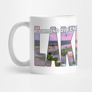 Richmond Queensland LAKEVIEW Caravan Park - Sunset Glow Mug
