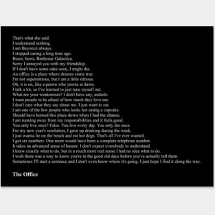 The Office Quotes Posters and Art