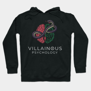 Villainous Psychology Podcast Logo Hoodie