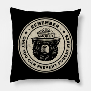 Smokey The Bear Pillow