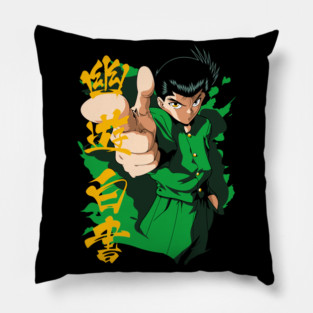 Yusuke in Uniform - Yu Yu Hakusho Pillow