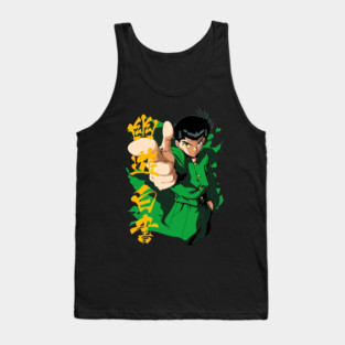 Yusuke in Uniform - Yu Yu Hakusho Tank Top