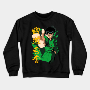 Yusuke in Uniform - Yu Yu Hakusho Crewneck Sweatshirt