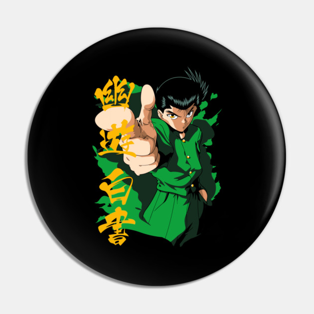 Yusuke in Uniform - Yu Yu Hakusho Pin by Otaku Vibes