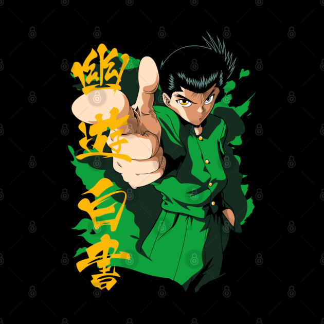 Yusuke in Uniform - Yu Yu Hakusho by Otaku Vibes