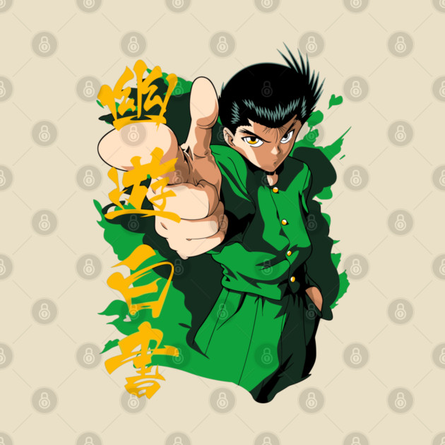 Yusuke in Uniform - Yu Yu Hakusho by Otaku Vibes