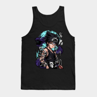 Yu Yu Hakusho - Hiei Dragon Flame Tank Top