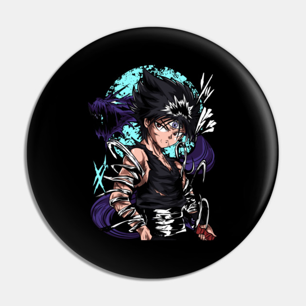 Yu Yu Hakusho - Hiei Dragon Flame Pin by Otaku Vibes