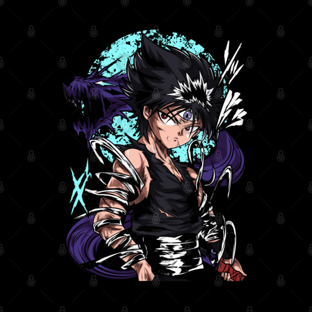 Yu Yu Hakusho - Hiei Dragon Flame by Otaku Vibes