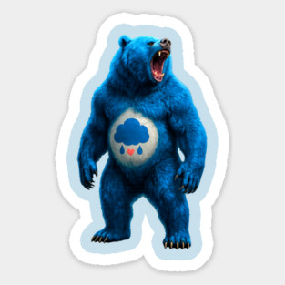 GRUMPY BEAR Sticker