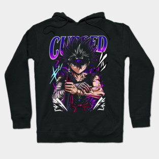 Hiei Cursed Eye - Yu Yu Hakusho Hoodie
