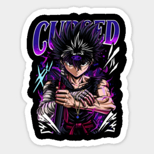 Hiei Cursed Eye - Yu Yu Hakusho Magnet